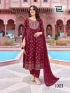 Shreya By Blue Hills Rayon Printed Embroidery Anarkali Kurti With Bottom Dupatta Wholesale Market In Surat